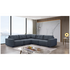 Ostro Bella 5 Seater Corner Lounge Dark Grey 25004000 image NaN