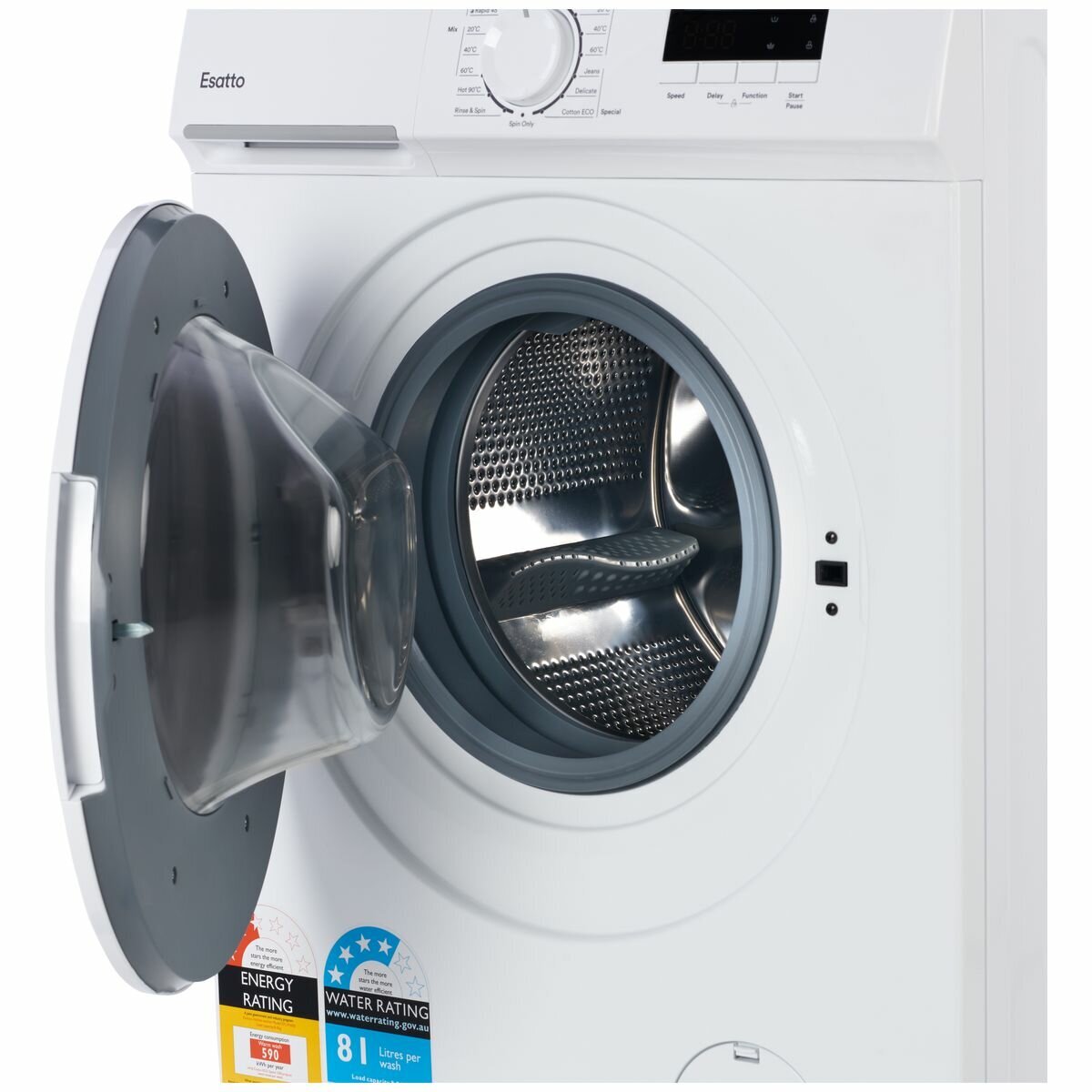 Esatto 8kg Front Load Washing Machine EFLW800 hero image