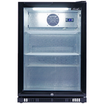 Smart 118L Drinks Chiller Black SMH1840BLK hero image