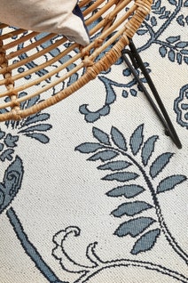 Rug Culture Seaside Large White & Blue Rug 280X190CM - SSD-7777-WHT-280190 hero image