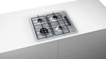 Bosch 60cm Series 2 Natural Gas Stainless Steel Cooktop PBH6B5B80A hero image
