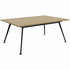 OLG Team Meeting Tables 1800x1200 Black Frame/ Oak Worktop OG_TT1812_B_NO image NaN