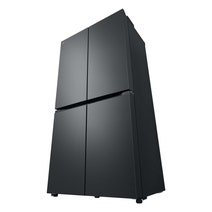 LG 655L Flat Door French Door Fridge Matte Black GF-B700MBL hero image