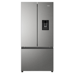 Haier 509L French Door Fridge with Non-Plumbed Water Dispenser Satina HRF510FHS hero image