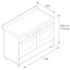 Bertazzoni 120cm Professional Series Dual Fuel Oven/Stove PRO1206GMFEDART image NaN