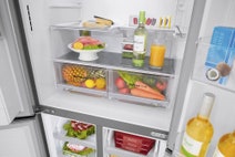 LG 506L French Door Frost Free Fridge with Ice & Water Dispenser GF-L570PL hero image
