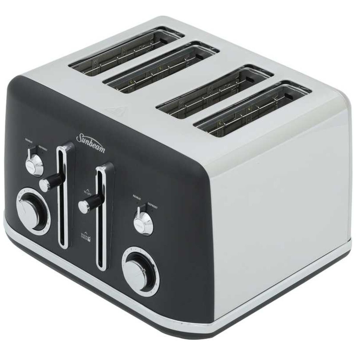 Sunbeam Alinea Select 4 Slice Toaster Black TA2740K 