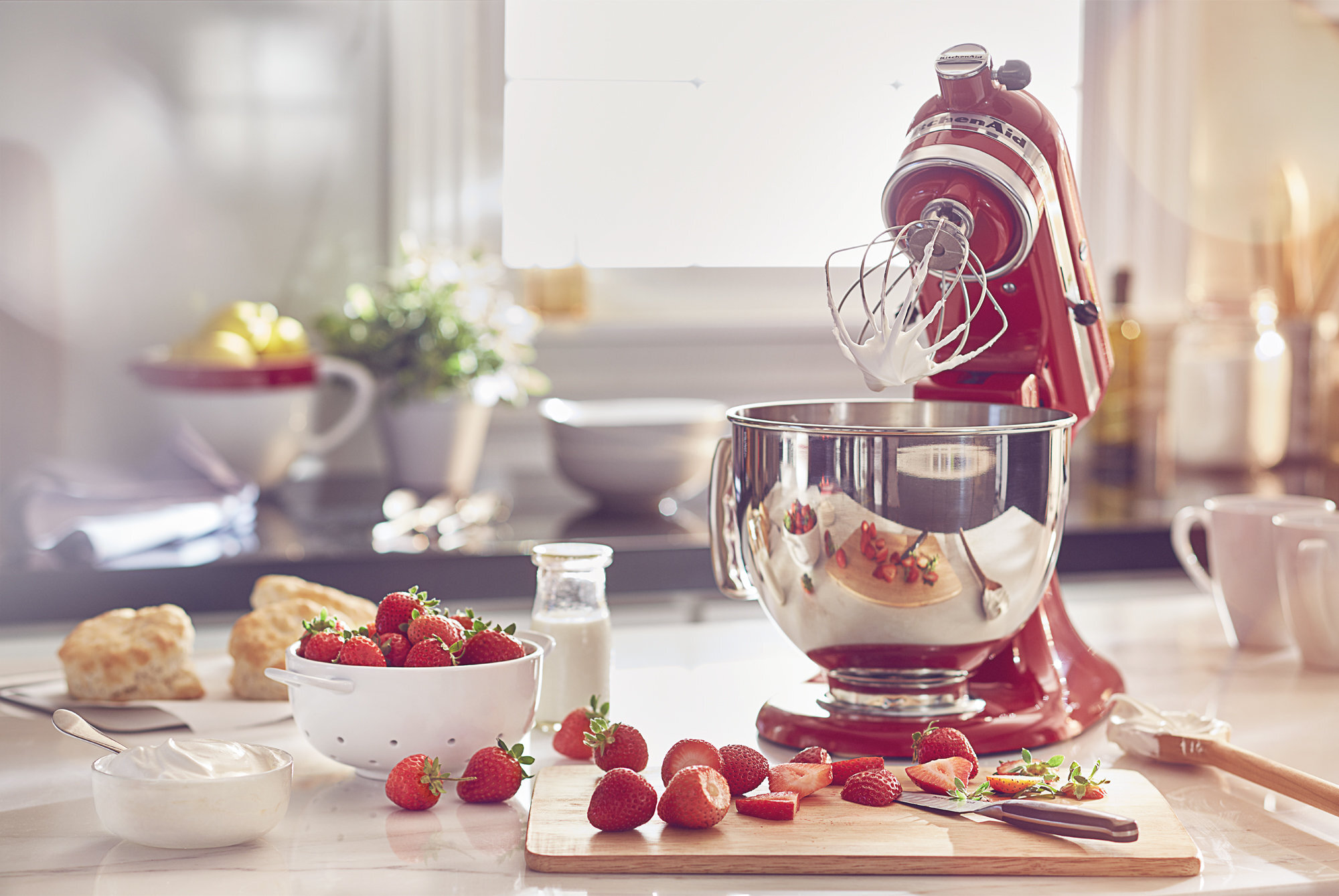 KitchenAid 5KSM150PSAER Artisan Stand Mixer Empire Red - 91010 hero image