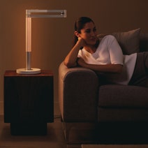 Dyson Solarcycle Morph Desk Light White and Silver 429135-01 hero image