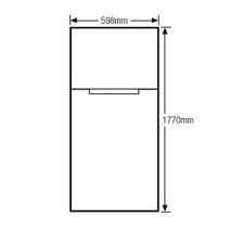 Haier HRF-335FW 335L Top Mount Fridge hero image