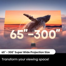 Hisense C2 4K Trichroma Laser Mini Projector C2H hero image