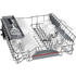Bosch 60cm Series 6 Freestanding Stainless Steel Dishwasher SMS6HAI02A image NaN