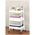 L.T. Williams 3-Tier Tray Trolley Metal White 8994 image NaN