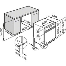 Miele G4203SCIACTIVE Semi-Integrated Dishwasher hero image