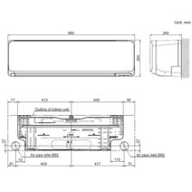 Fujitsu Lifestyle Next 7.1Kw Reverse Cycle Split Air Conditioner SET-ASTH24KMTE-NXT hero image