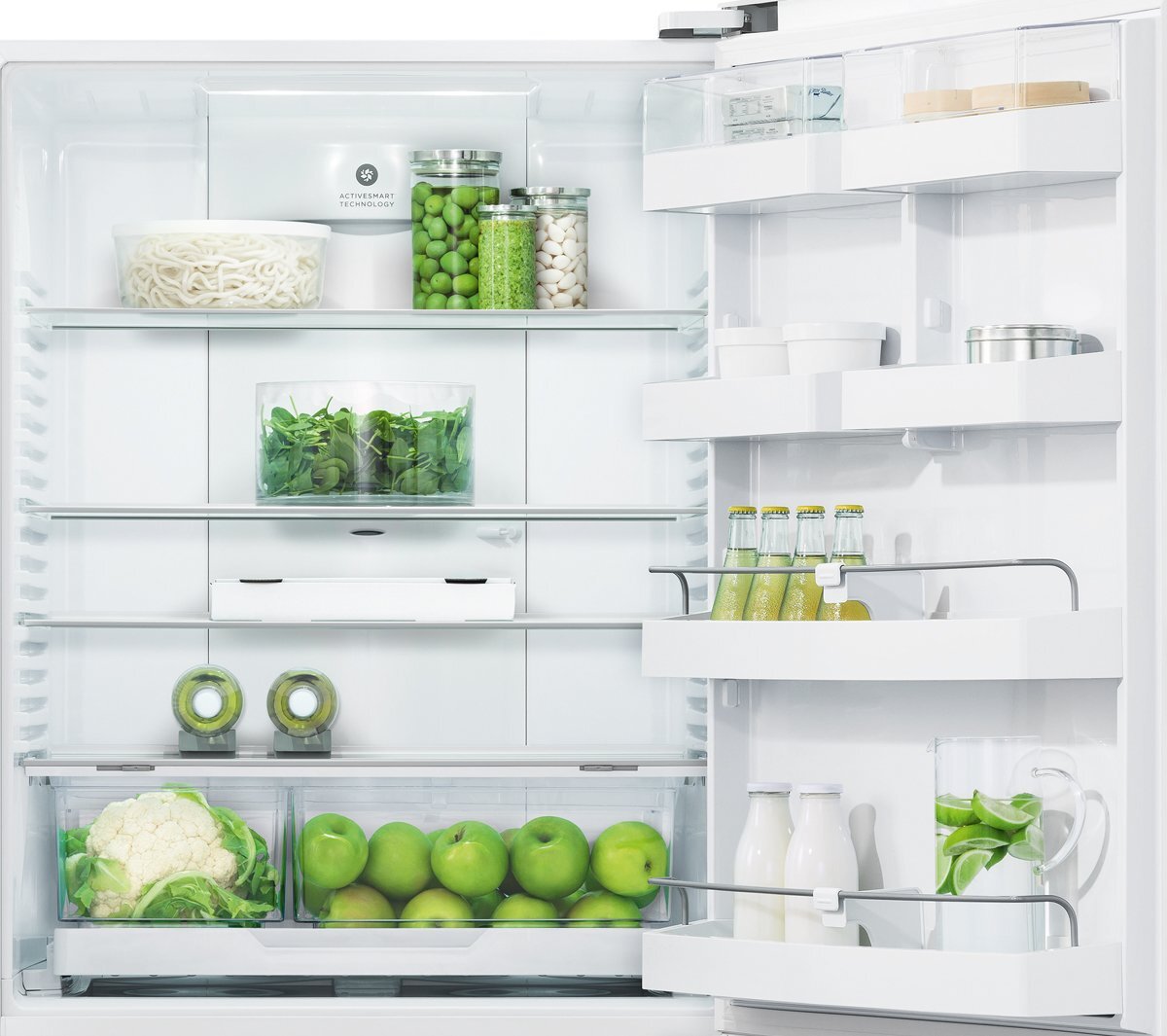 Fisher & Paykel Series 5 494L Bottom Mount Refrigerator White Right Hinge RF522BRPW6 hero image