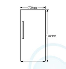 Samsung SR468MW 469L Fridge hero image