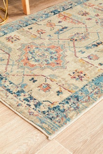 Rug Culture Odyssey Large Bone Multi-coloured Rug 400X80CM - ODY-140-BONE-400X80 hero image