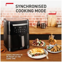Tefal Air Fryer 6.9L Easy Fry & Grill 2 in 1 XXL FlexCook Black EY8018 hero image