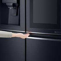LG 910L InstaView French Door Fridge GF-V910MBSL hero image