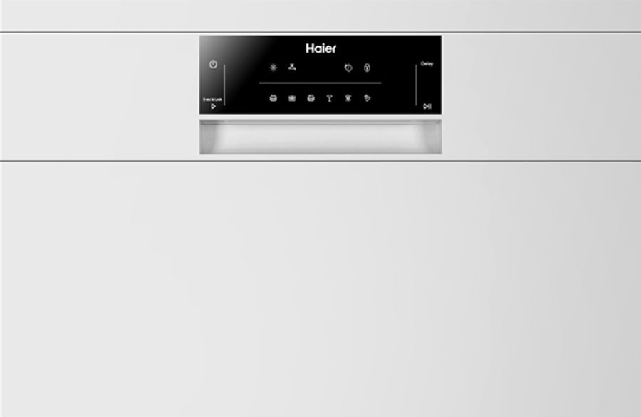 Haier HDW14G2W Freestanding Dishwasher Appliances Online