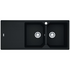 Franke Urban Double Bowl Topmount/Flush Mount Sink with Left Hand Drainer - Onyx UBG621ONLHD image NaN