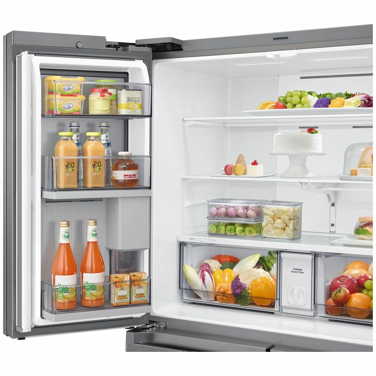 Samsung 648l french store door refrigerator