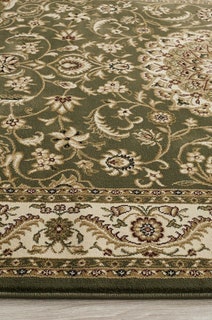 Rug Culture Sydney Extra Large Green Ivory Rug 330X240CM - SYD-9-GI-330X240 hero image