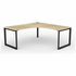 OLG Anvil 90 Degree Right Hand Workstation New Oak 750mm Black OG_ANB9W181875_NORH image NaN