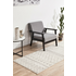Rug Culture Chrome Large Silver & Off White Rug 400X80CM - CRO-ELS-SIL-400X80 image NaN