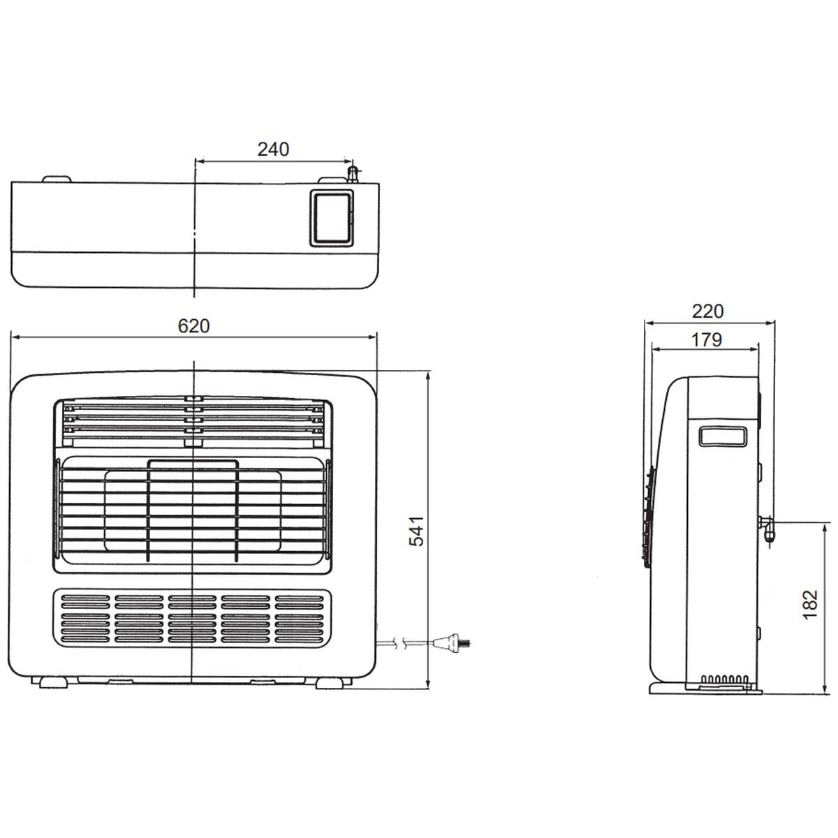 Rinnai Granada 252 Heater Natural Gas Silver 252SN2 hero image
