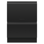 Fisher & Paykel Series 9 Contemporary Double DishDrawer Dishwasher Black DD60D4ZB9 hero image