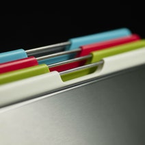 Joseph Joseph Folio Steel 4 Piece Chopping Board Set Multicolour 60213 hero image
