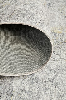 Rug Culture Illusions Medium Silver & Gold Rug 300X80CM - ILU-156-GLD-30080 hero image
