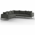 Kalona Vaeroy Modular Six Seater Left Facing Sofa Pewter 208-04B-01B-VILA-27 image NaN