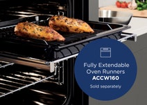Westinghouse 60CM Multi-Function Stainless Steel Natural Gas Oven WVG613SCNG hero image