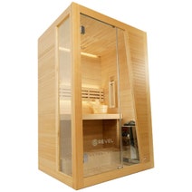 Revel Tampere 2 Person Traditional Finnish Sauna with Step R-TR-2P-V2 hero image
