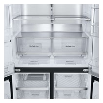 LG 638L Door-in-Door French Door Fridge Matte Black GF-D700MBLC hero image