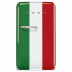 Smeg FAB 50's Style 135L Retro Refrigerator Italian Flag FAB10HRDIT5 hero image