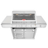 BeefEater 7000 Premium Four Burner Built-in Barbecue and Trolley BMF7645SA image NaN