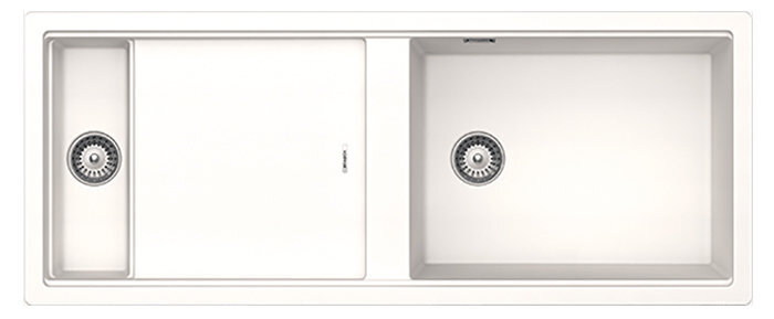 Abey PD150W Schock Preparation Station Double Bowl Sink hero image