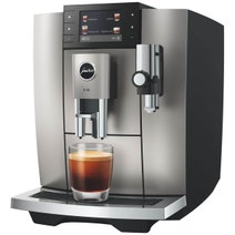 Jura E8 INTD Automatic Coffee Machine Silver 15721 hero image