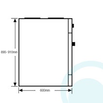 Glem ML96GGESI3 Freestanding Dual Fuel Oven/Stove hero image