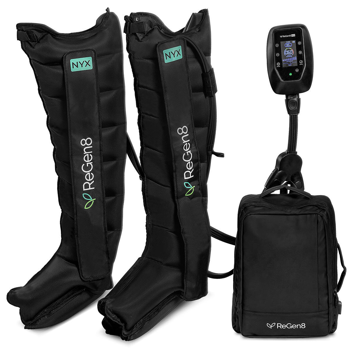 ReGen8 Nyx 8-Chamber Compression Recovery Boots Medium 160-175cm RGCB-NYX8C-MD hero image