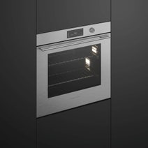 Fisher & Paykel Series 9 76cm Contemporary Pyrolytic Oven Silver OB76SCPUDX3 hero image