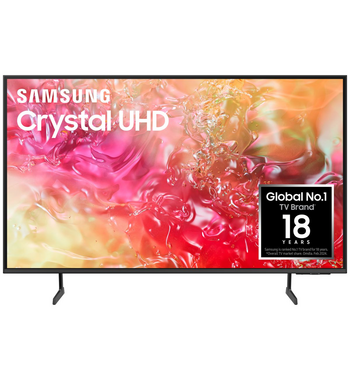 Samsung 55 Inch DU7700 Crystal UHD 4K Smart TV UA55DU7700WXXY [2024]