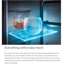Siemens 254L iQ500 Integrated Bottom Mount Fridge KI86NAD30A hero image