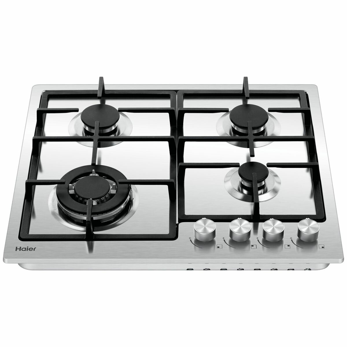 Haier 60cm Gas on Steel Cooktop HCG604WFCX3 Appliances Online