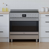 Haier 90cm Electric Freestanding Cooker Stainless Steel HOR90S8CESX2 image NaN
