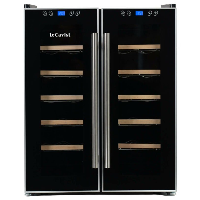 ＊licorise＊ LeCavist 24 Bottle Dual Zone Wine Fridge LCCV24B2Z | Appliances Online